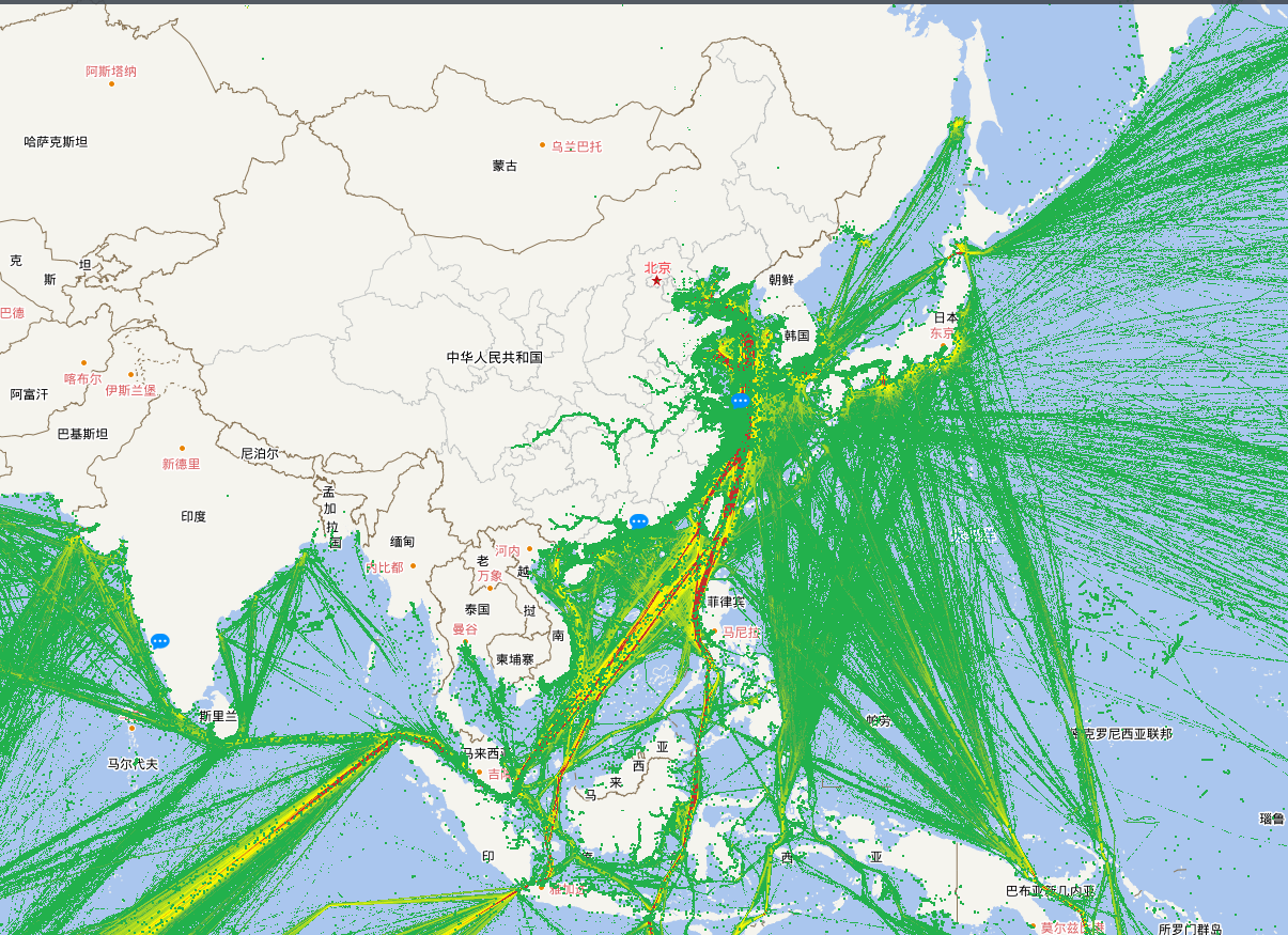 全球AIS船舶实时位置
